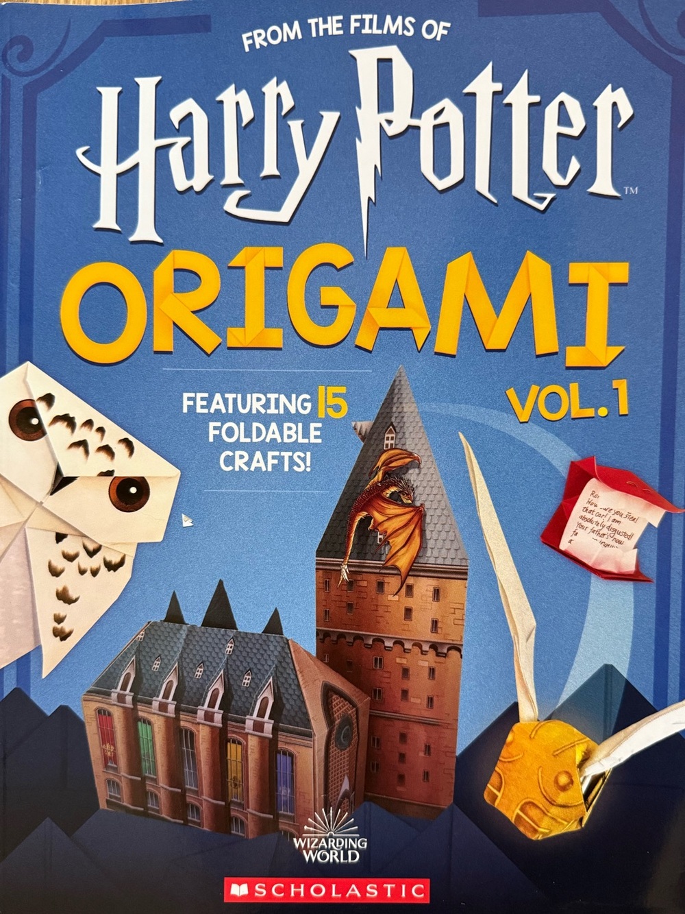 Harry Potter Origami Craft Book Volume 1 NEW